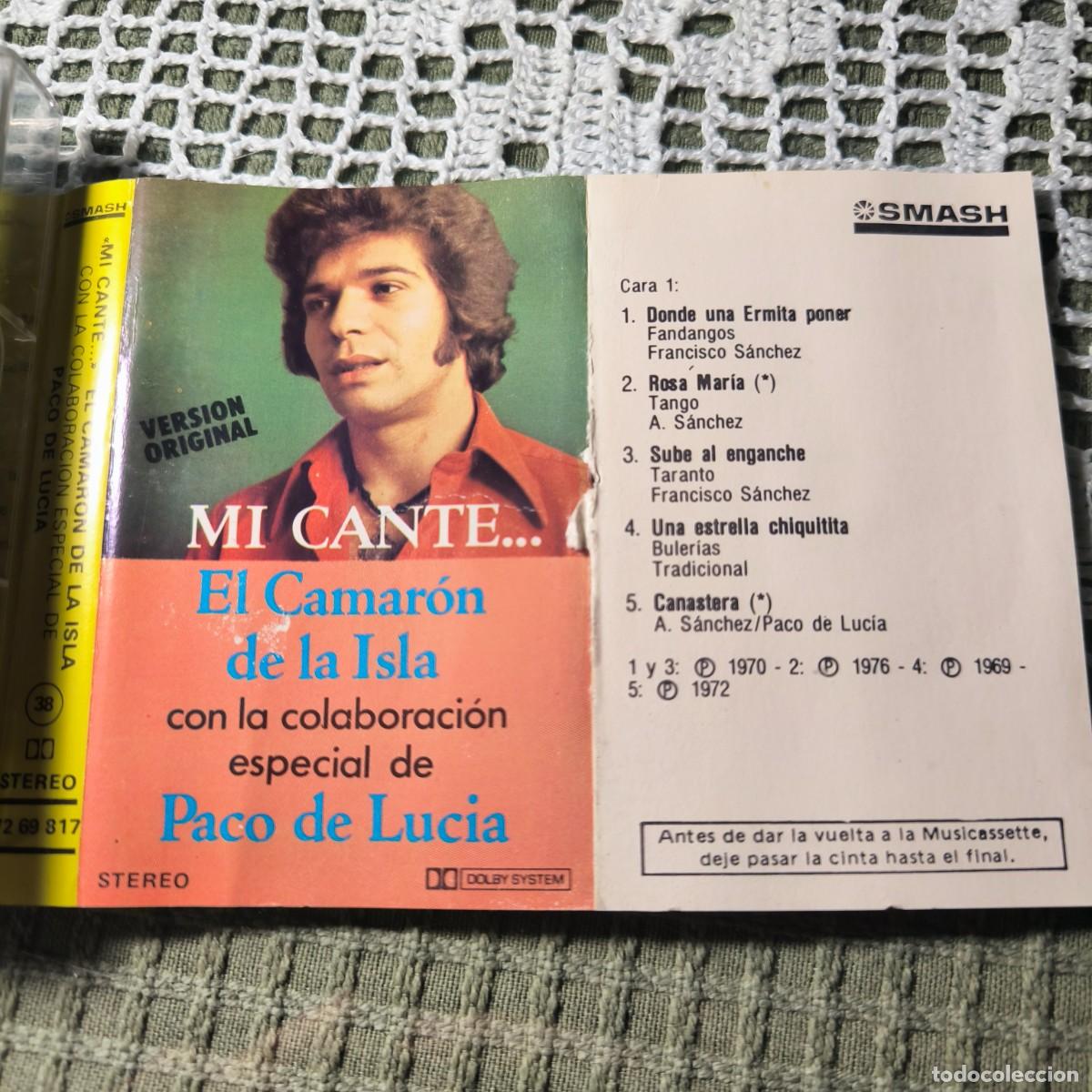 Casetes antiguos: El Camar&oacute;n De La Isla &ndash; Mi Cante... cassette , compilation / K7 - Foto 5