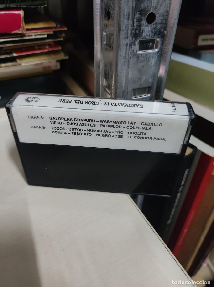 Casetes antiguos: KARUMANTA VOL IV UROS DEL PERU - Foto 2