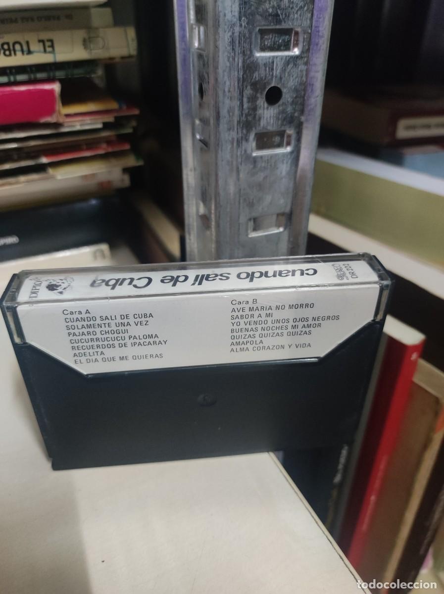 Casetes antiguos: CUANDO SALI DE CUBA LOS TRES HERNANDEZ - Foto 2