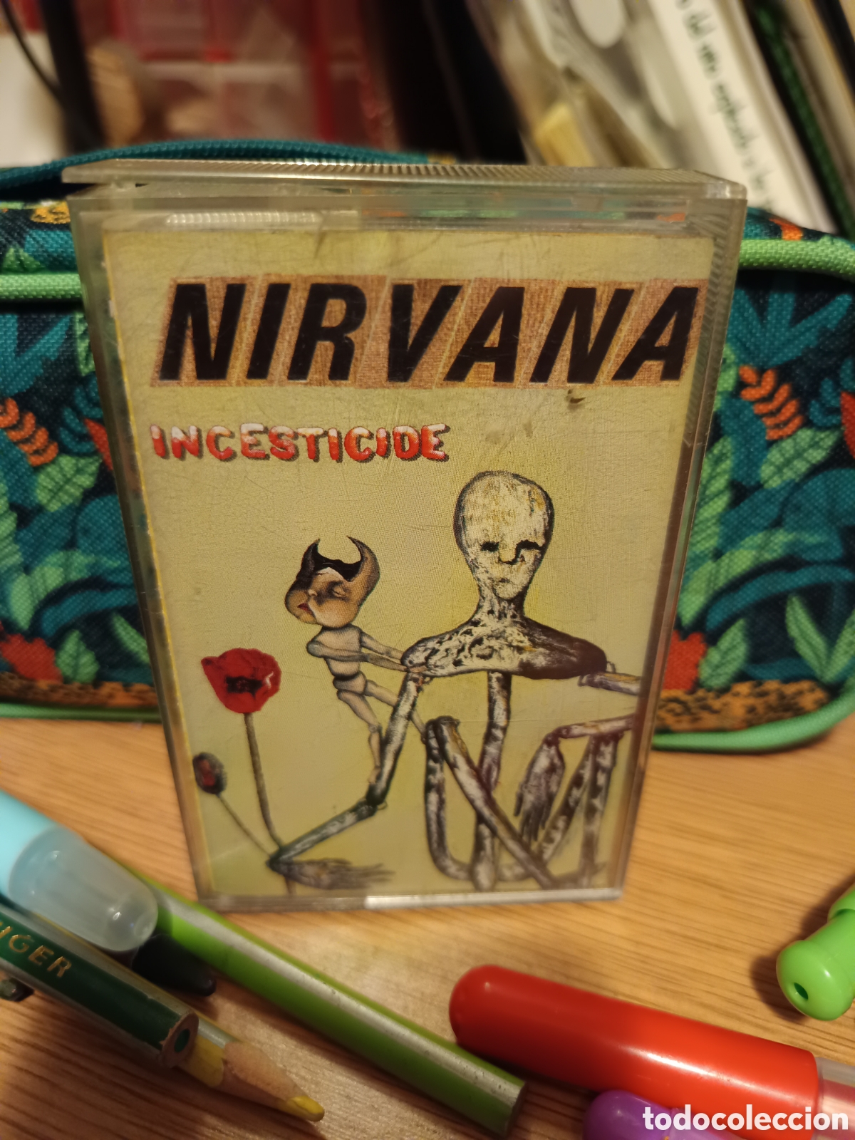 Casetes antiguos: Nirvana Incesticide Cassette 1992 - Foto 1