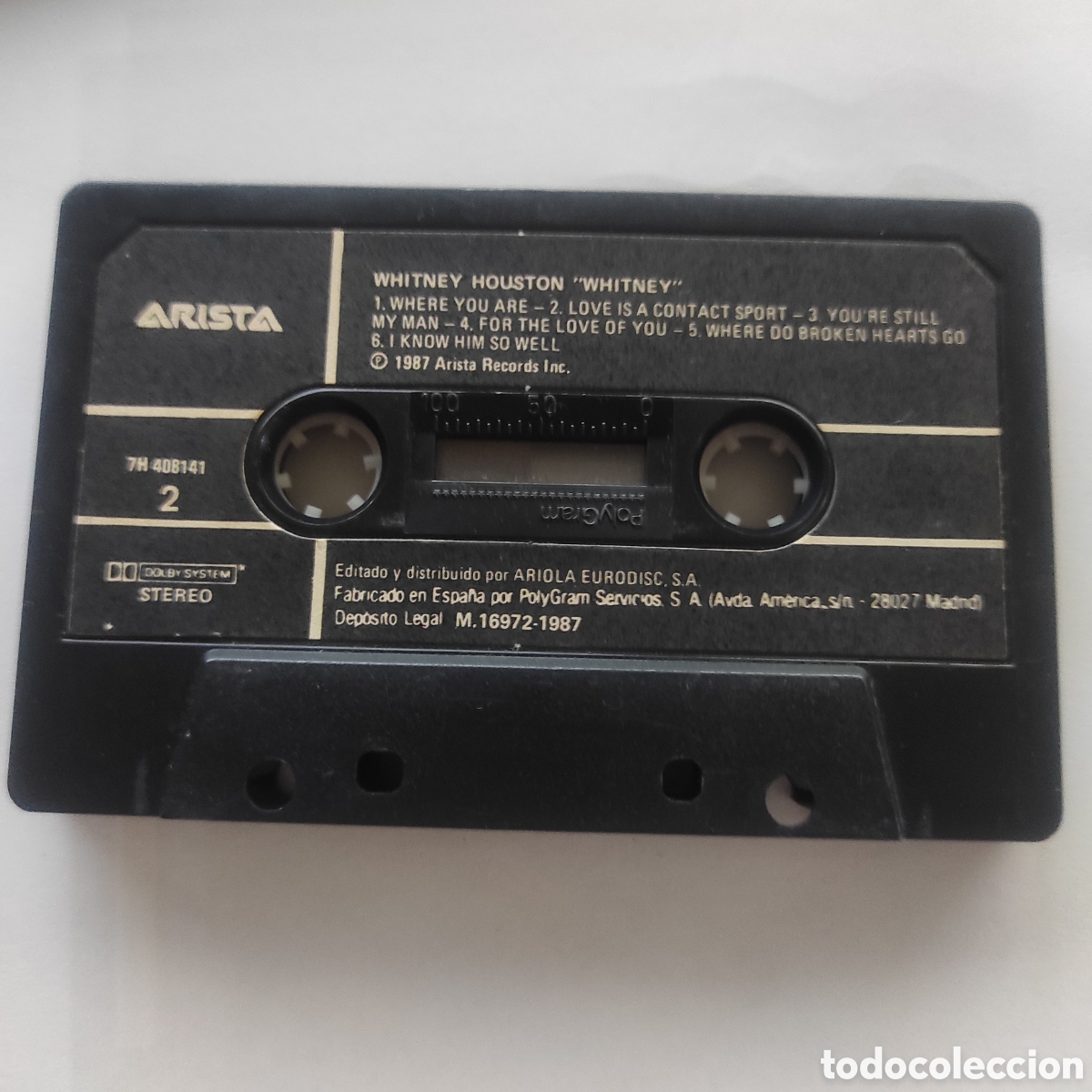 Casetes antiguos: Whitney Houston - Whitney - Foto 3