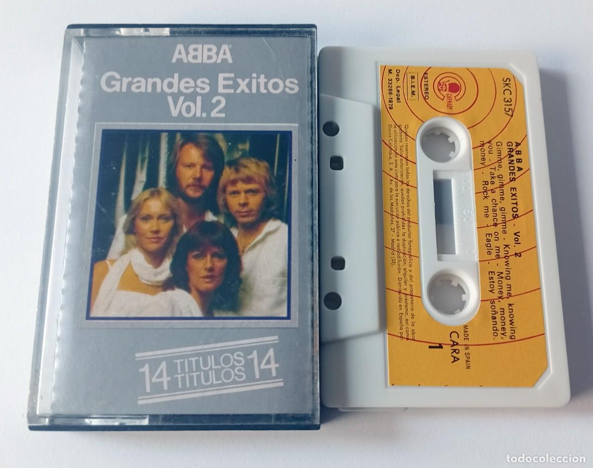 Casetes antiguos: CASSETTE ABBA - GRANDES EXITOS VOLUMEN 2 - Foto 1