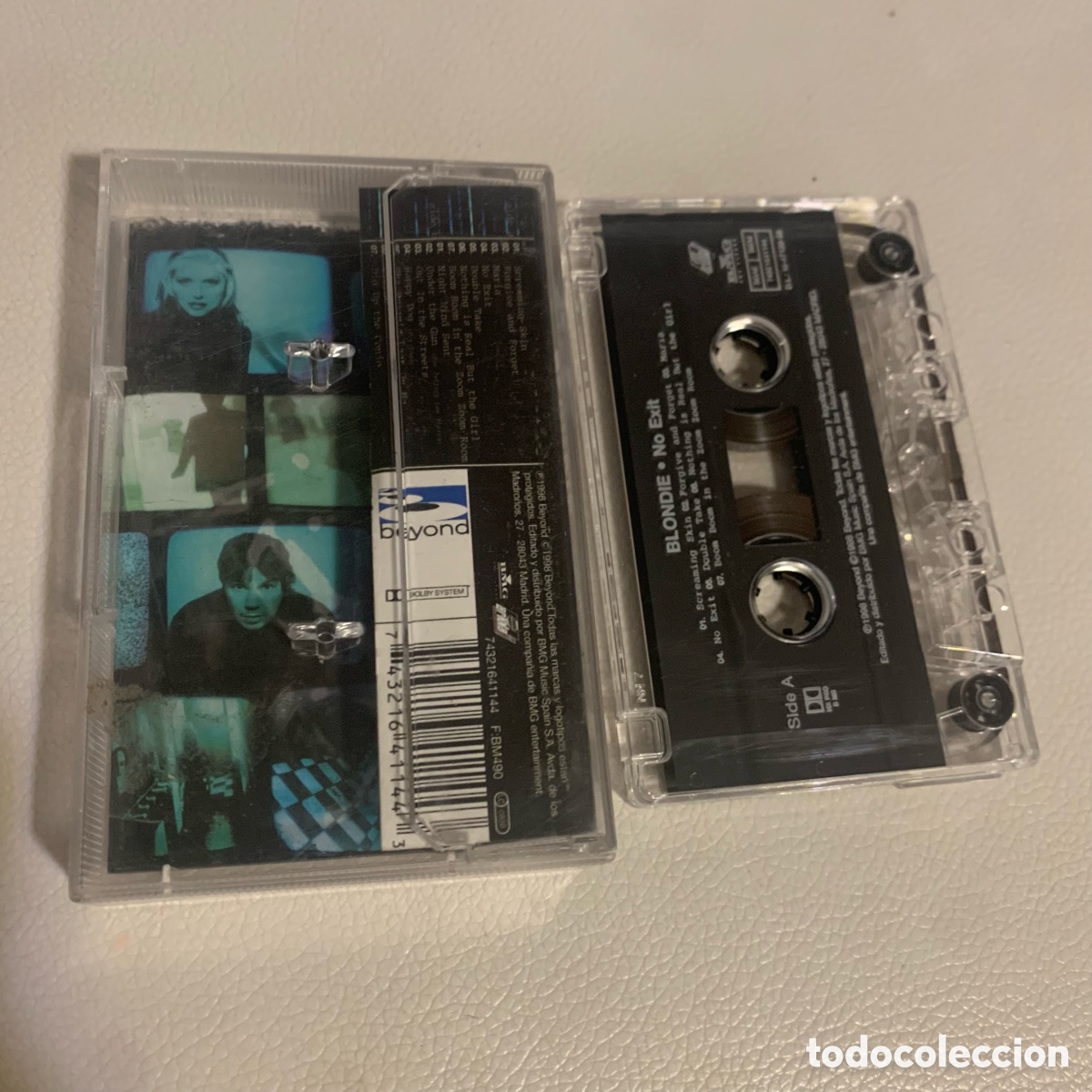 Casetes antiguos: Cinta cassette blondie no exit edicion espa&ntilde;ola de 1999 - Foto 2