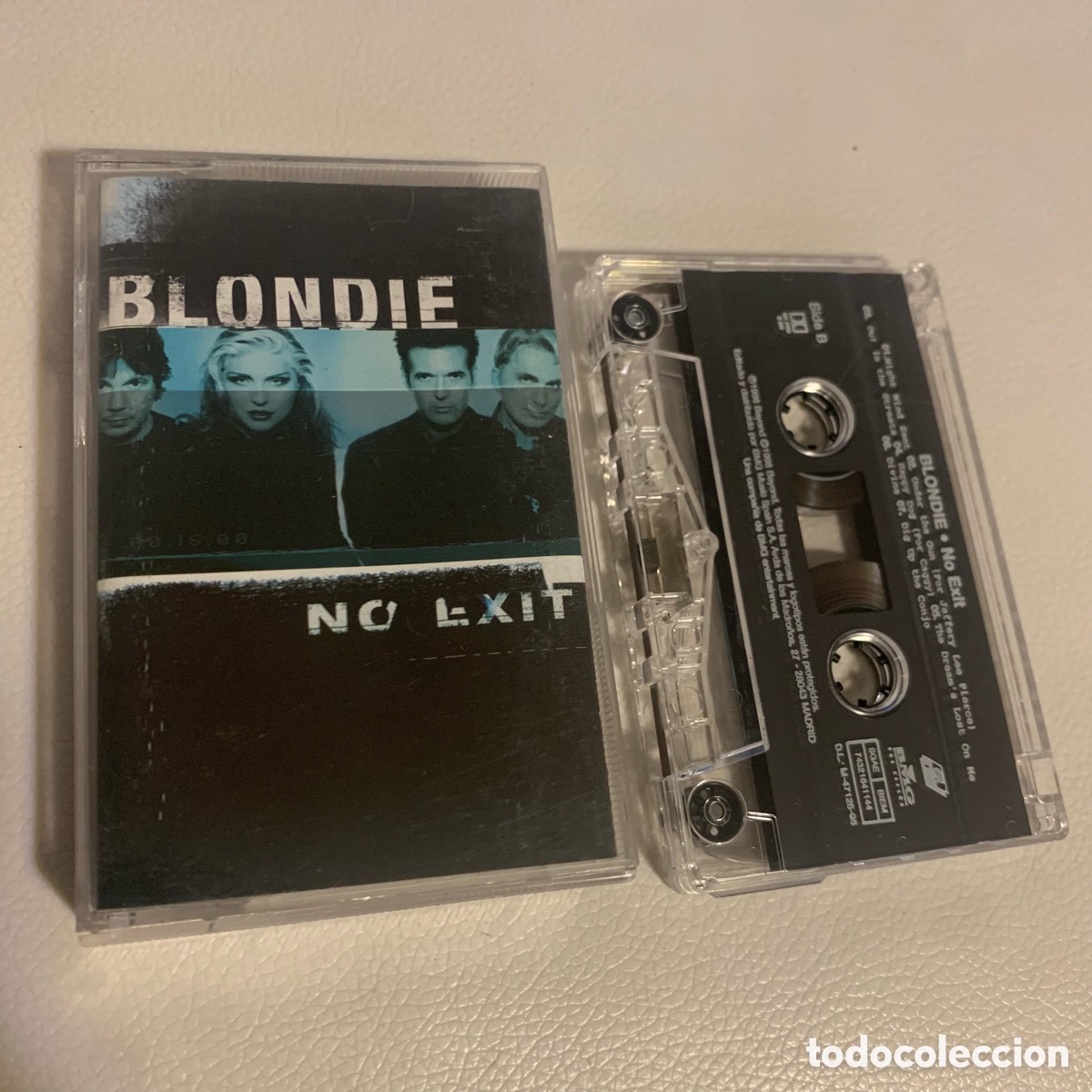 Casetes antiguos: Cinta cassette blondie no exit edicion espa&ntilde;ola de 1999 - Foto 1