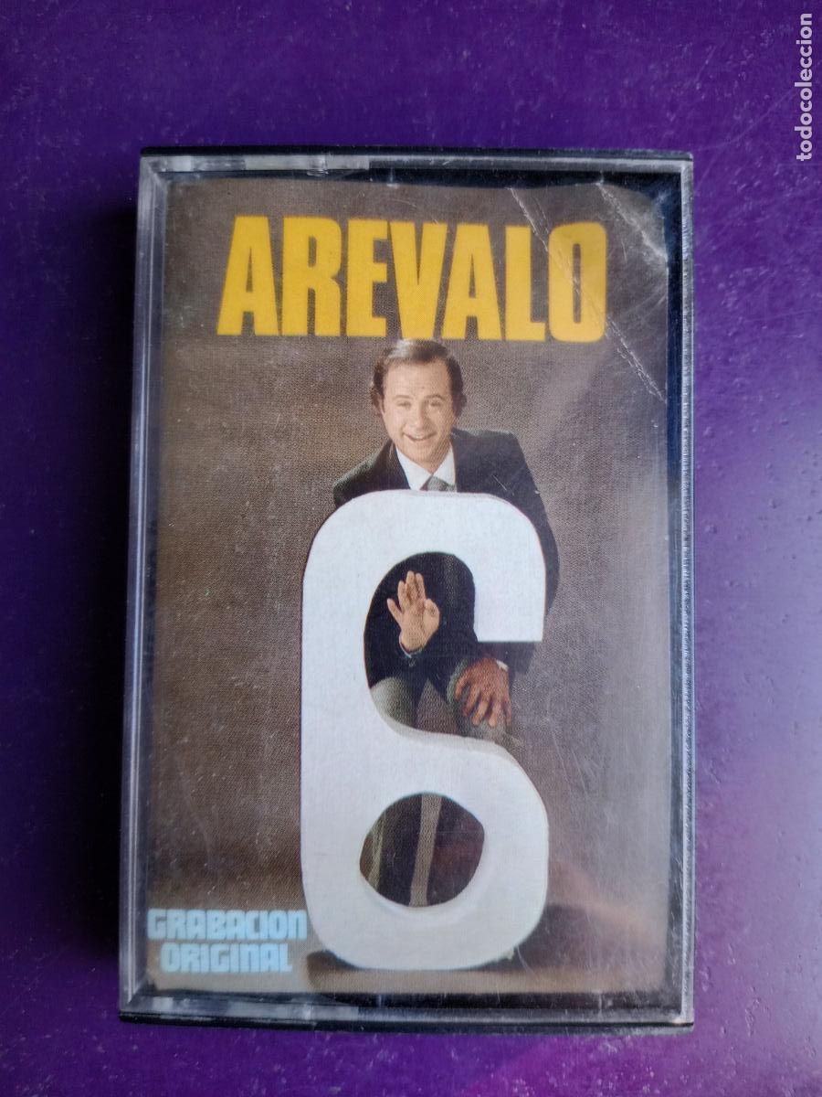 Casetes antiguos: HUMOR Y CHISTES DE AREVALO VOL 6 CASETE OLYMPO - PASOTAS MODERNOS, CATALANES, MOROS - RISA CACHONDEO