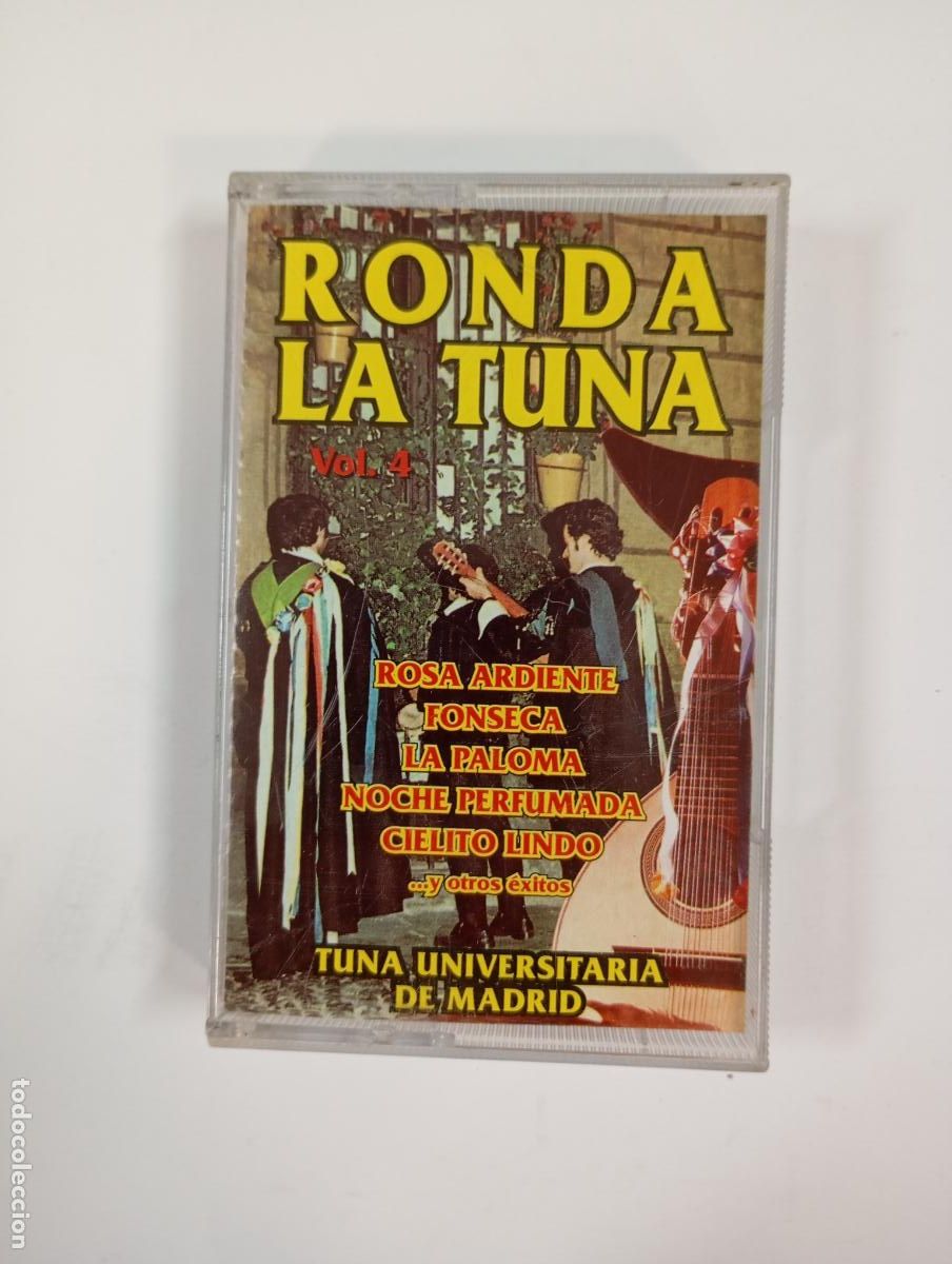 Cassetes antigas: RONDA LA TUNA VOL. 4. CASETE. TDKCST26