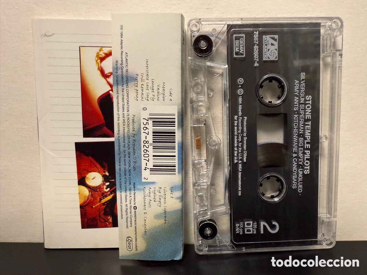 Casetes antiguos: Stone Temple Pilots - Purple (Cassette) - Foto 2