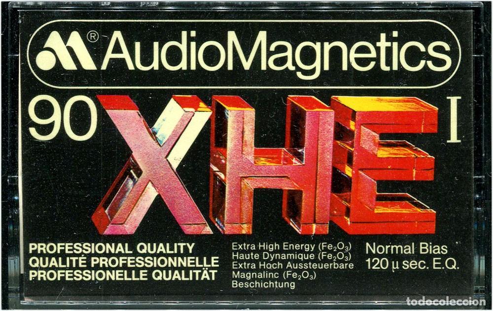 Cassette antiche: AudioMagnetics XHE Normal-I 90 - 1978 - Made in Portugal
