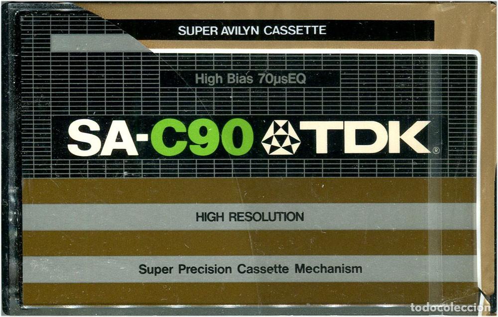 Cassette antiche: TDK SA-C90 Cassette Tape 1979 - Precintada/Sealed - Made in Japan