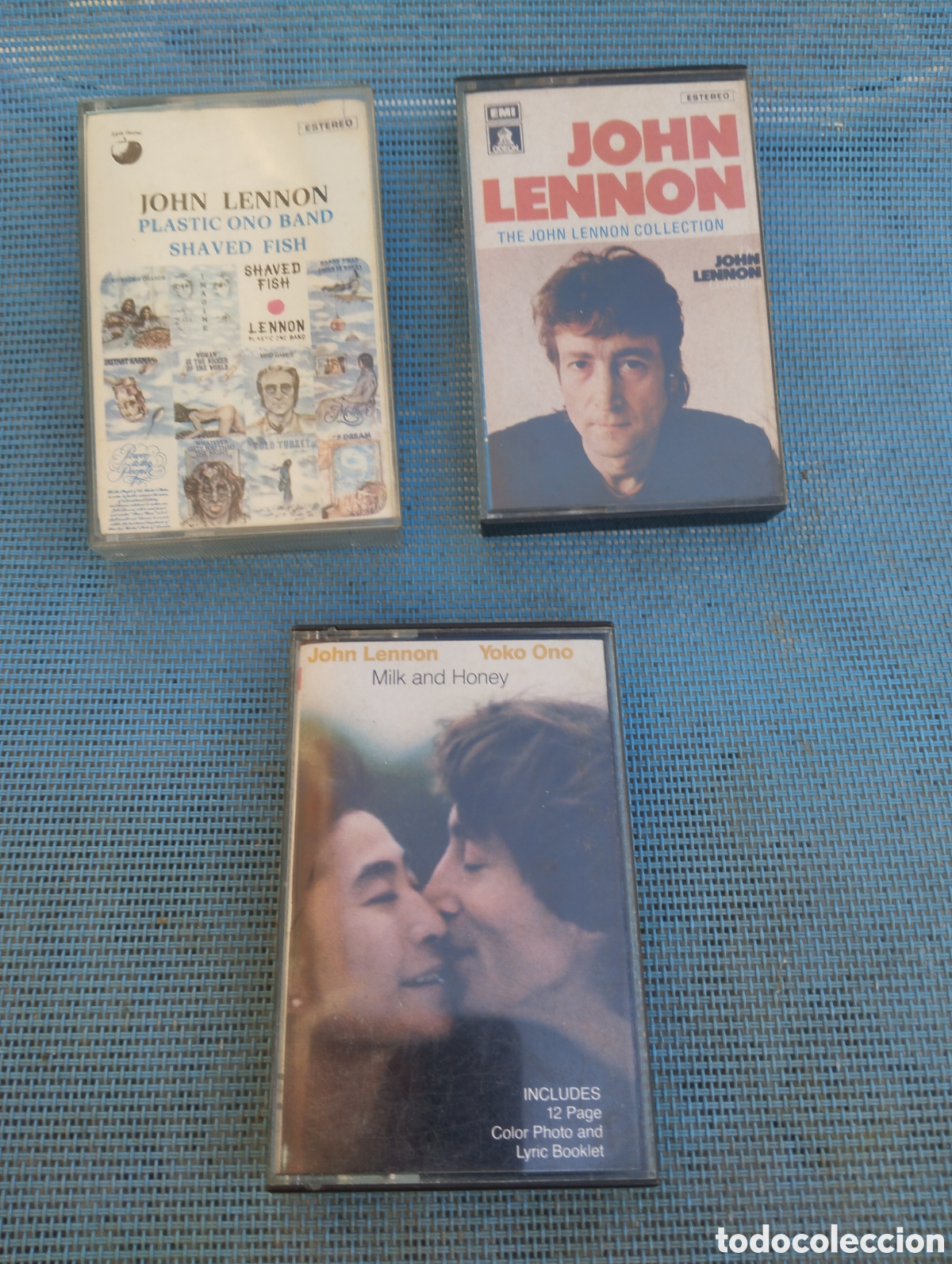 Casetes antiguos: LOTE 3 CINTAS JOHN LENNON - Foto 1
