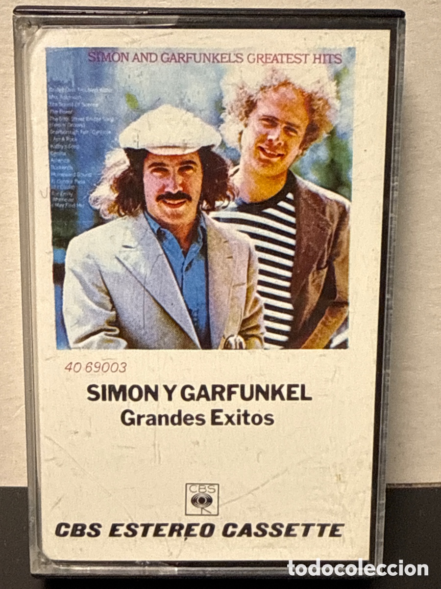 Casetes antiguos: Simon & Garfunkel - Grandes &Eacute;xitos (Cassette) - Foto 1
