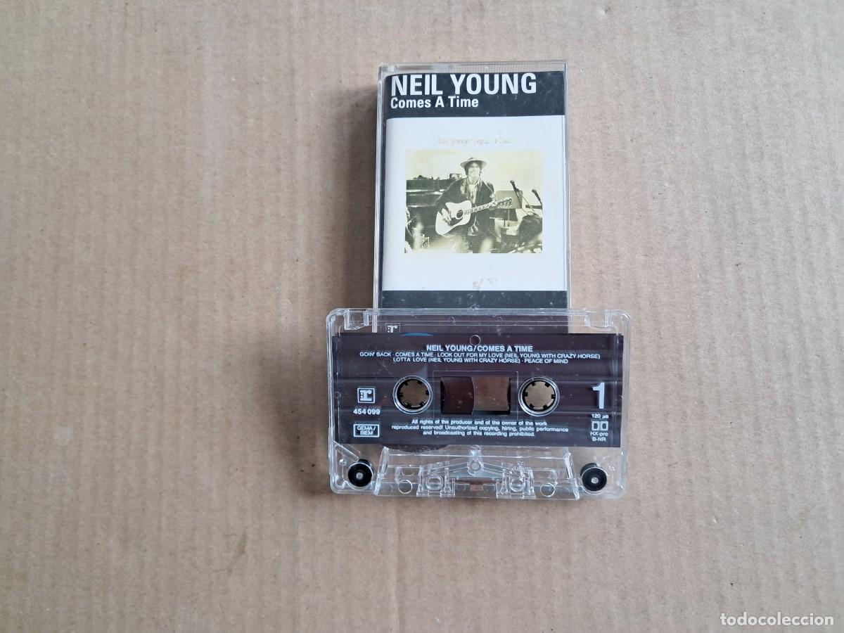 Casetes antiguos: NEIL YOUNG - COMES A TIME CASETE - Foto 1