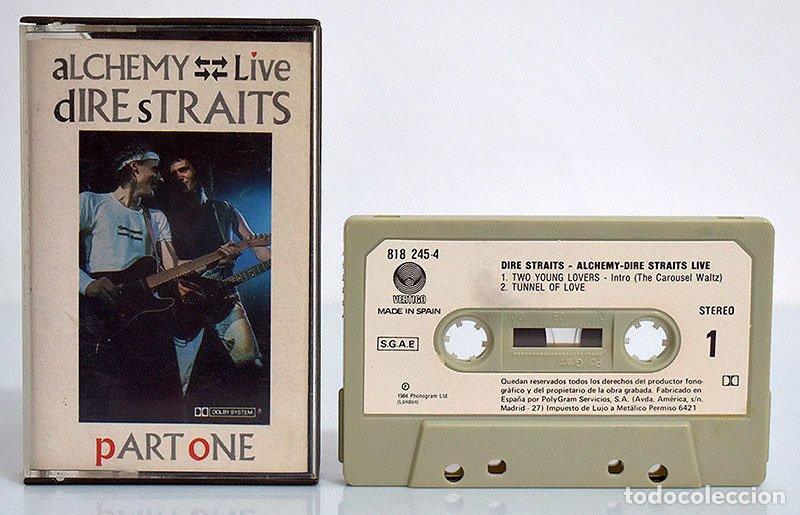 Casetes antiguos: Dire Straits - Alchemy - Live. Part One. Casete - Foto 1