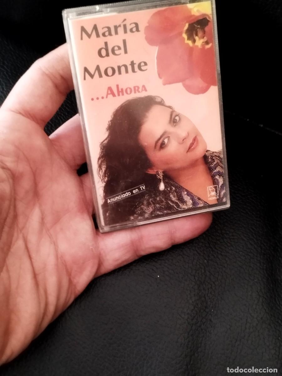 Casetes antiguos: Mar&iacute;a del Monte, ahora. Cinta, casete. - Foto 1