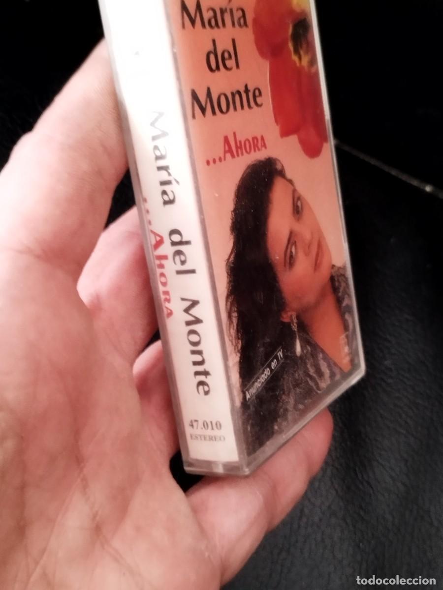 Casetes antiguos: Mar&iacute;a del Monte, ahora. Cinta, casete. - Foto 2