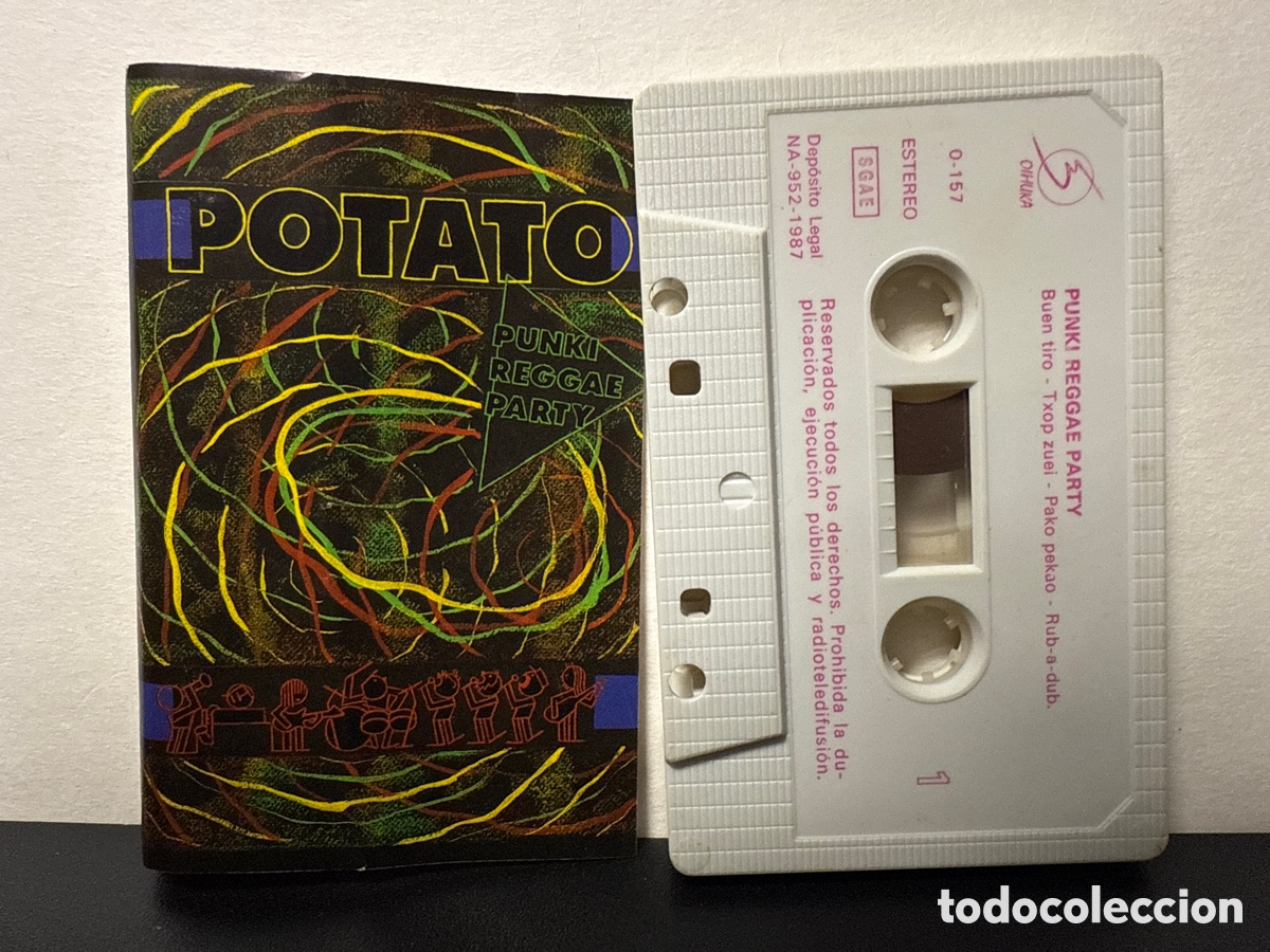 Casetes antiguos: Potato - Punki Reggae Party (Cassette) - Foto 1