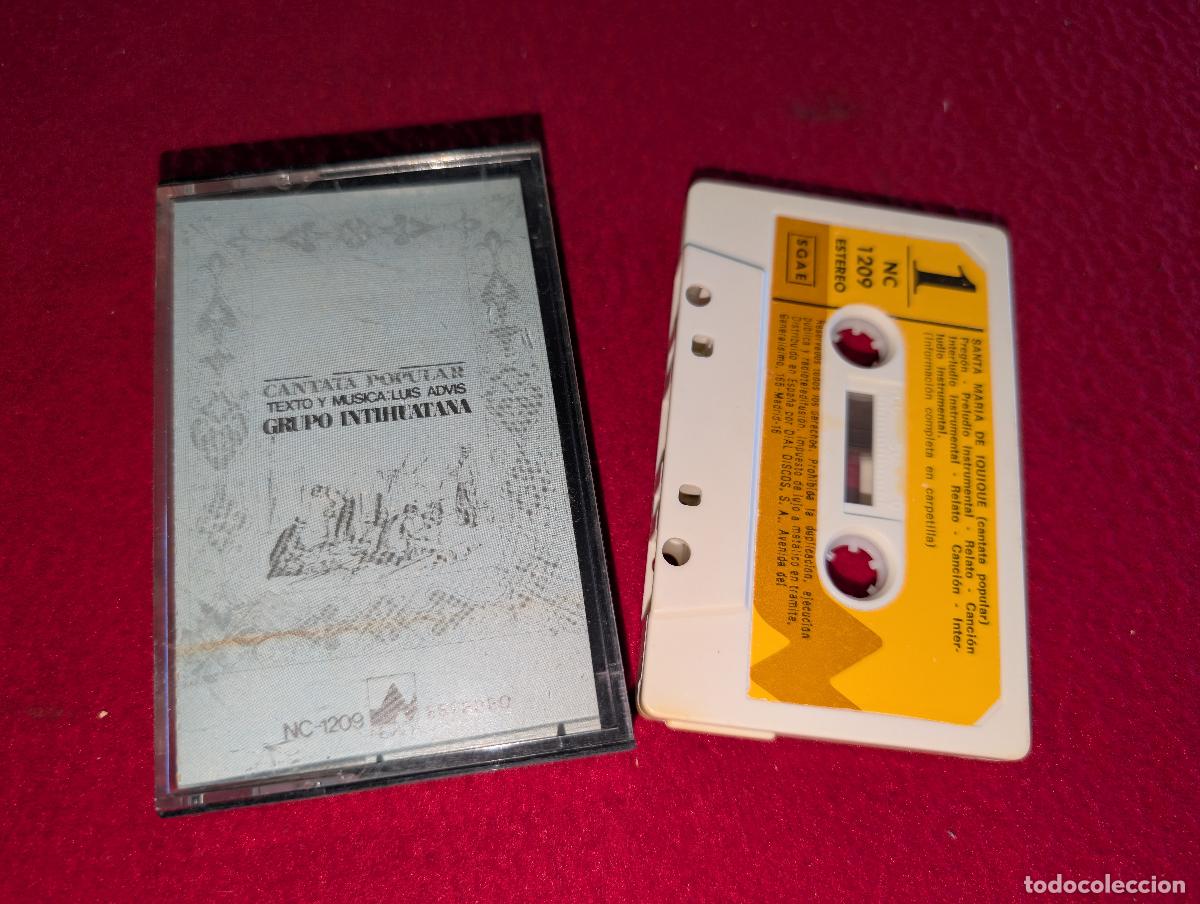 Casetes antiguos: SANTA MARIA DE IQUIQUE Cantata popular K7 CASSETTE 1977 Dial ESPA&Ntilde;A SPAIN