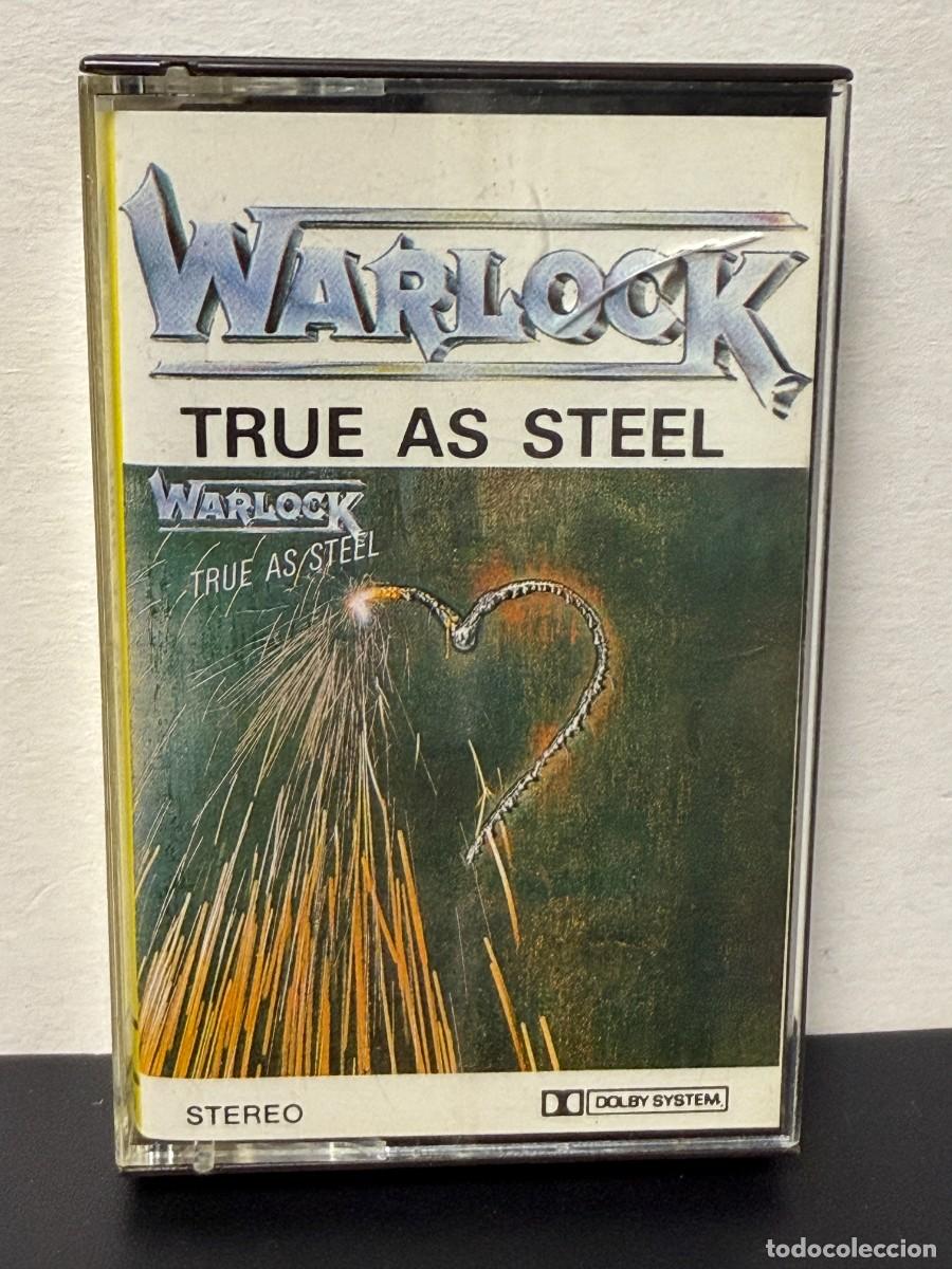 Casetes antiguos: Warlock - True As Steel (Cassette) - Foto 1