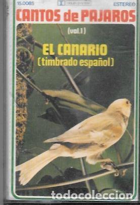 Casetes antiguos: CASE CANTOS DE PAJAROS. VOL 1. EL CANARIO (TIMBRADO ESPA&Ntilde;OL). CASE 18069