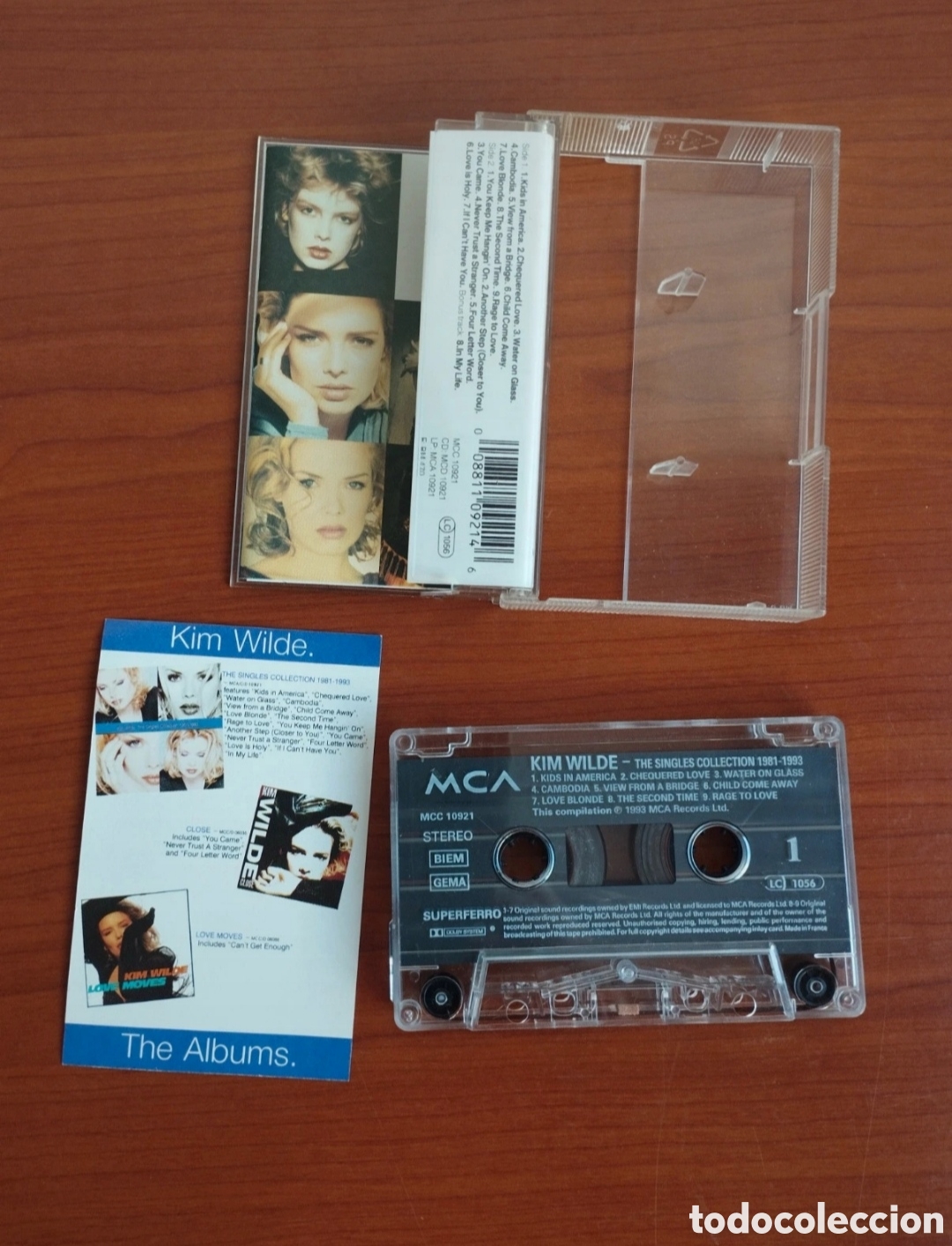 Casetes antiguos: Cassette Kim Wilde The Singles Collection - Foto 4