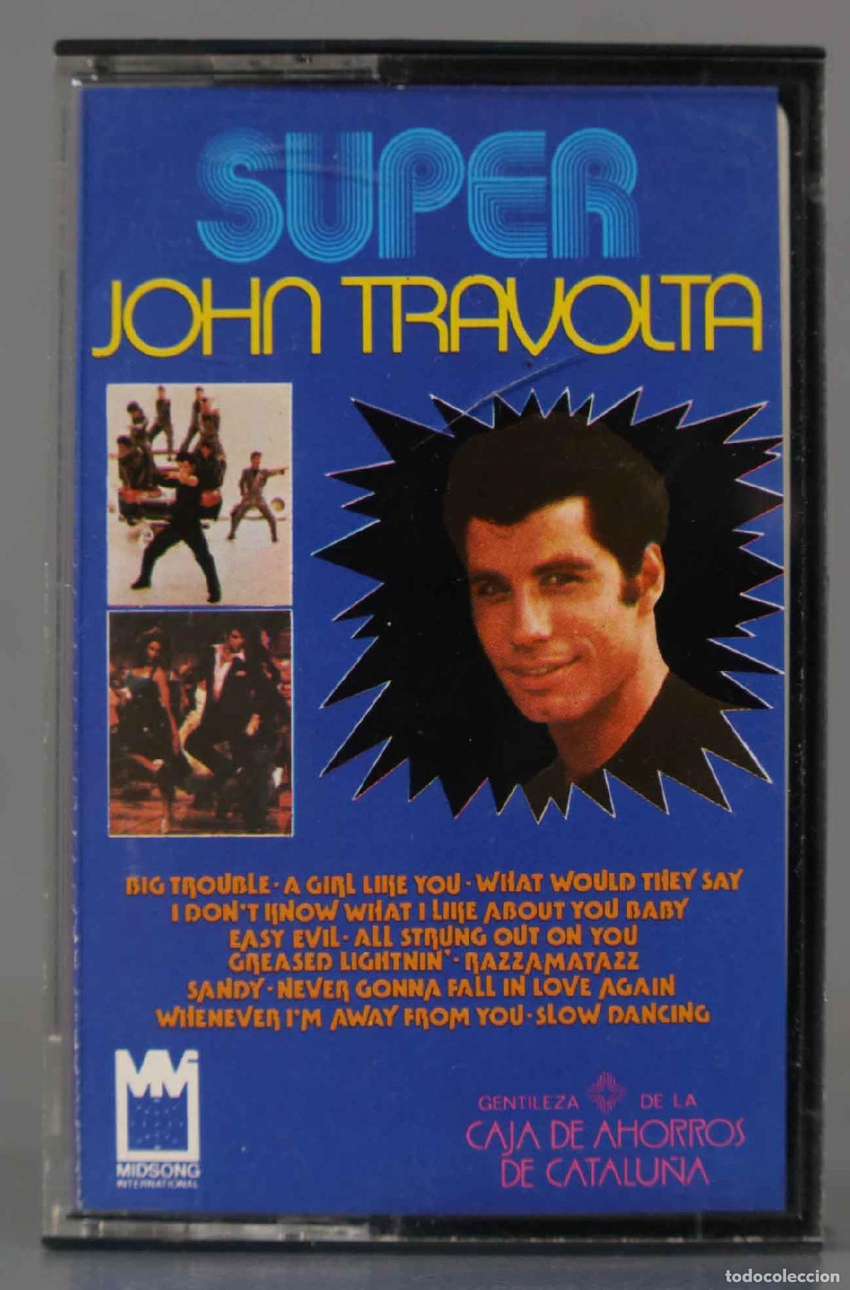 Casetes antiguos: CASSETTE. SUPER JOHN TRAVOLTA - Foto 1