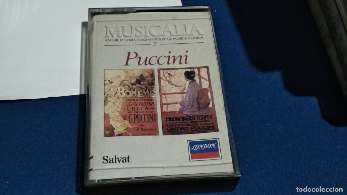 Casetes antiguos: CASETE CINTA CASSETTE ( SALVAT COLECCI&Oacute;N MUSICALIA N&ordm; 7 ) PUCCINI