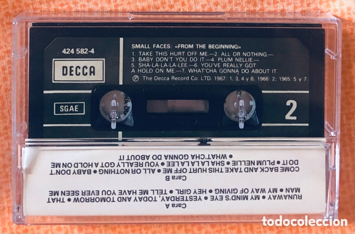 Casetes antiguos: The Small Faces: From the Beginning - Foto 2