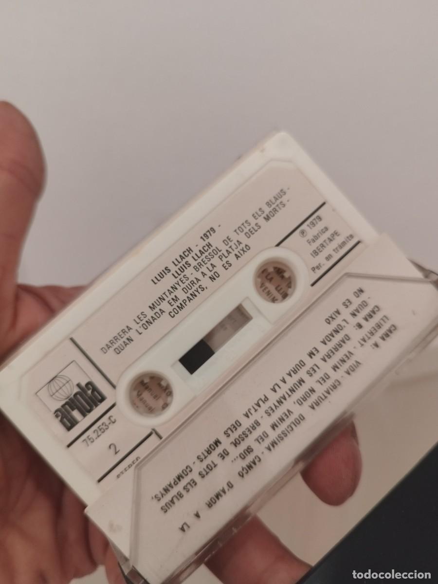 Casetes antiguos: Llu&iacute;s Llach 1979, cinta casete. - Foto 3