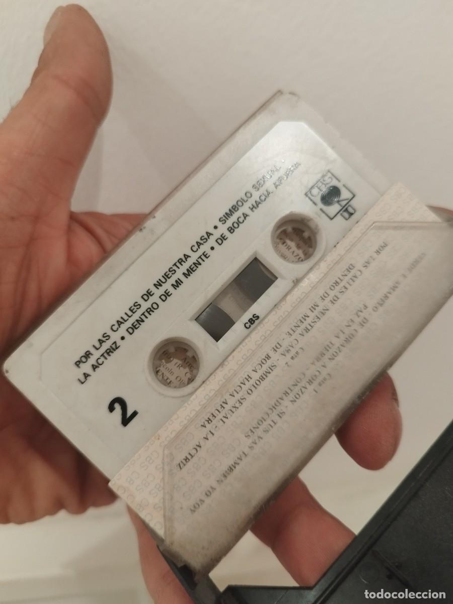 Casetes antiguos: Roberto Carlos, de coraz&oacute;n a corazon. Cinta, casete. - Foto 3