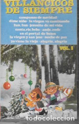 Casetes antiguos: CASE VILLANCICOS DE SIEMPRE...CAMPANAS DE NAVIDAD. CASE 18138