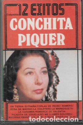 Casetes antiguos: CASE CONCHITA PIQUER...12 EXITOS. CASE 18141 - Foto 1