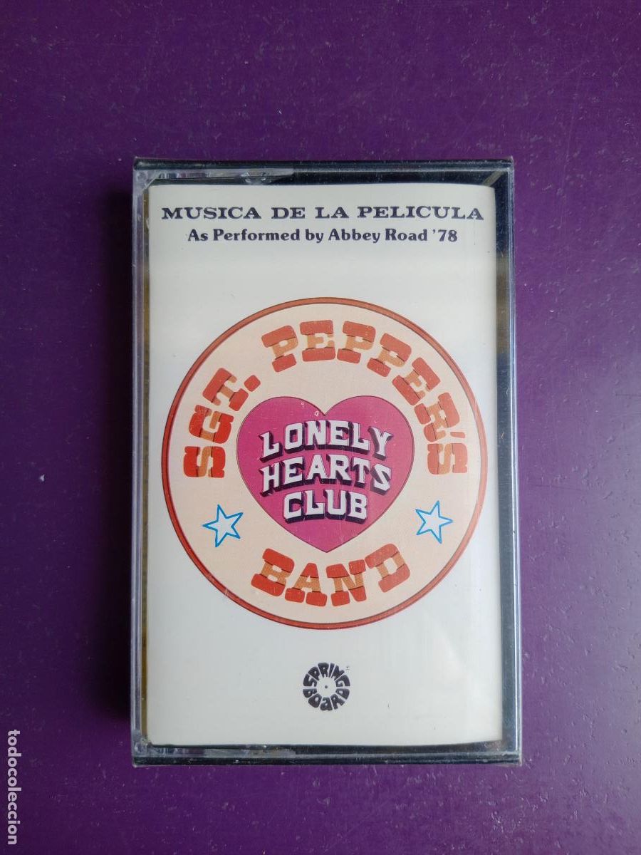 Casetes antiguos: ABBEY ROAD '78 &lrm;&ndash; SGT. PEPPER'S LONELY HEARTS CLUB BAND - CASETE TRAMA 1978 - BEATLES COVERS