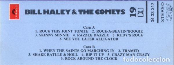 Casetes antiguos: Bill Haley & The Comets* - Bill Haley & The Comets (Cass, Comp, RE, Dol) Label:Polydor, Orbis (3) Ca - Foto 2