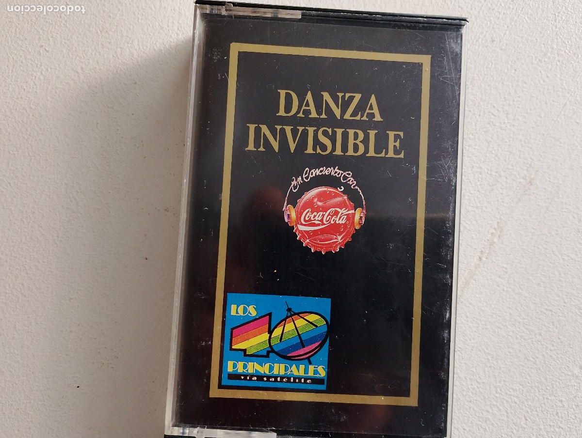 Casetes antiguos: Danza Invisible &ndash; En Concierto Con Coca-Cola, 1989 - Foto 3