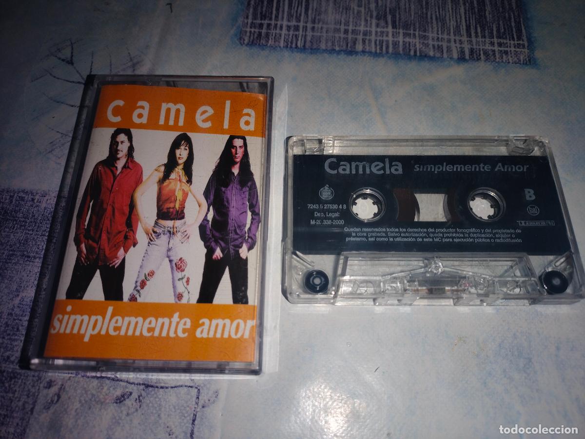 Casetes antiguos: Casete Camela simplemente amor cassette - Foto 3