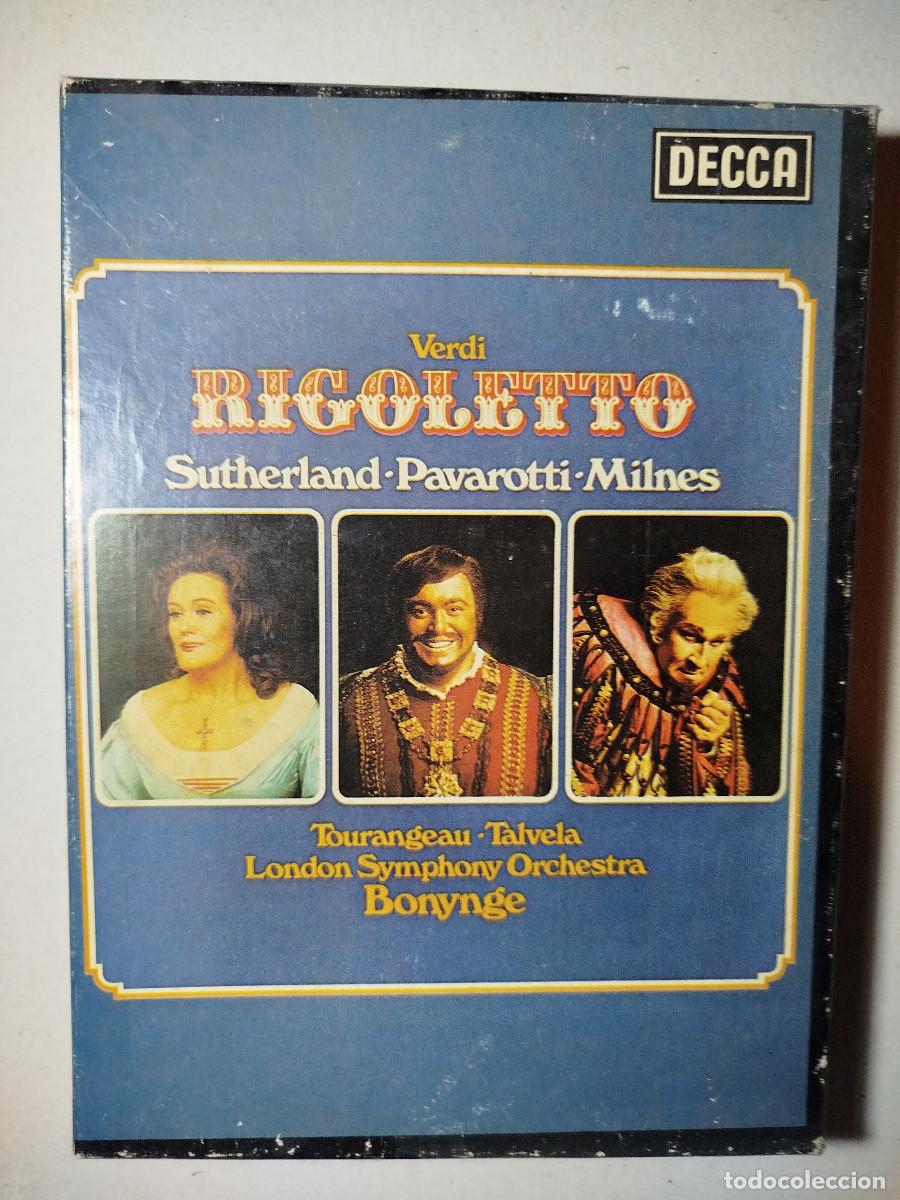 Casetes antiguos: Opera en cassete - Rigoletto - Foto 1