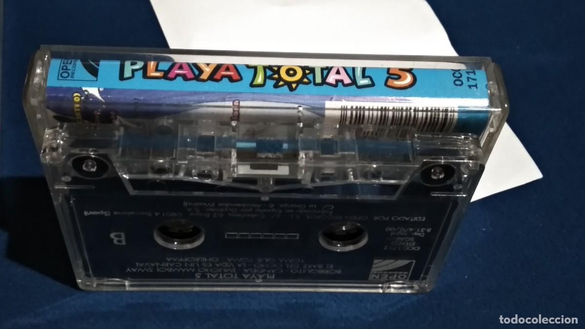 Casetes antiguos: PLAYA TOTAL 5 - 14 &Eacute;XITOS ) 2000 OPEN CASETE CINTA CASSETTE - Foto 2