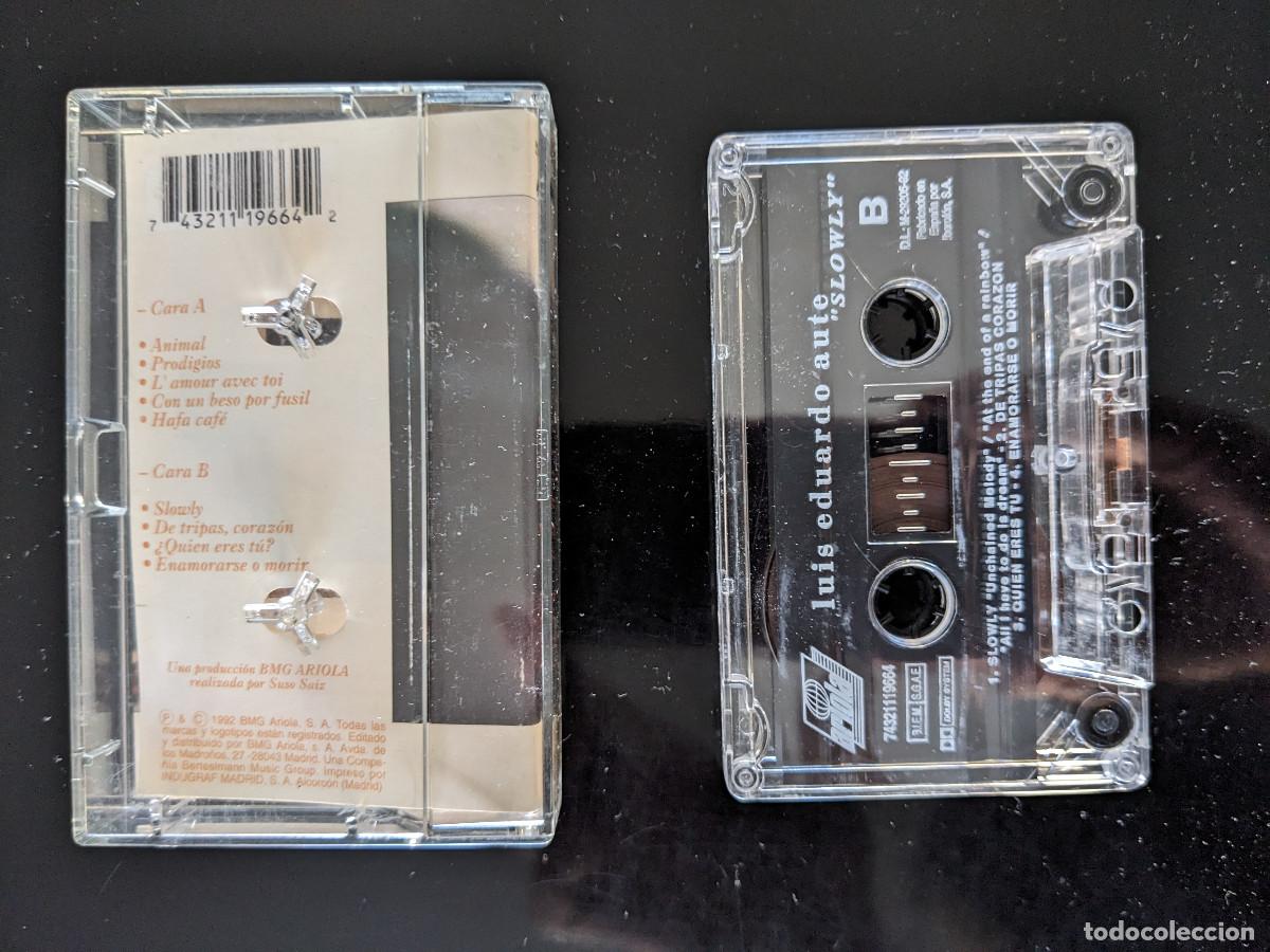Casetes antiguos: Luis Eduardo Aute - Slowly (1992) - Foto 2