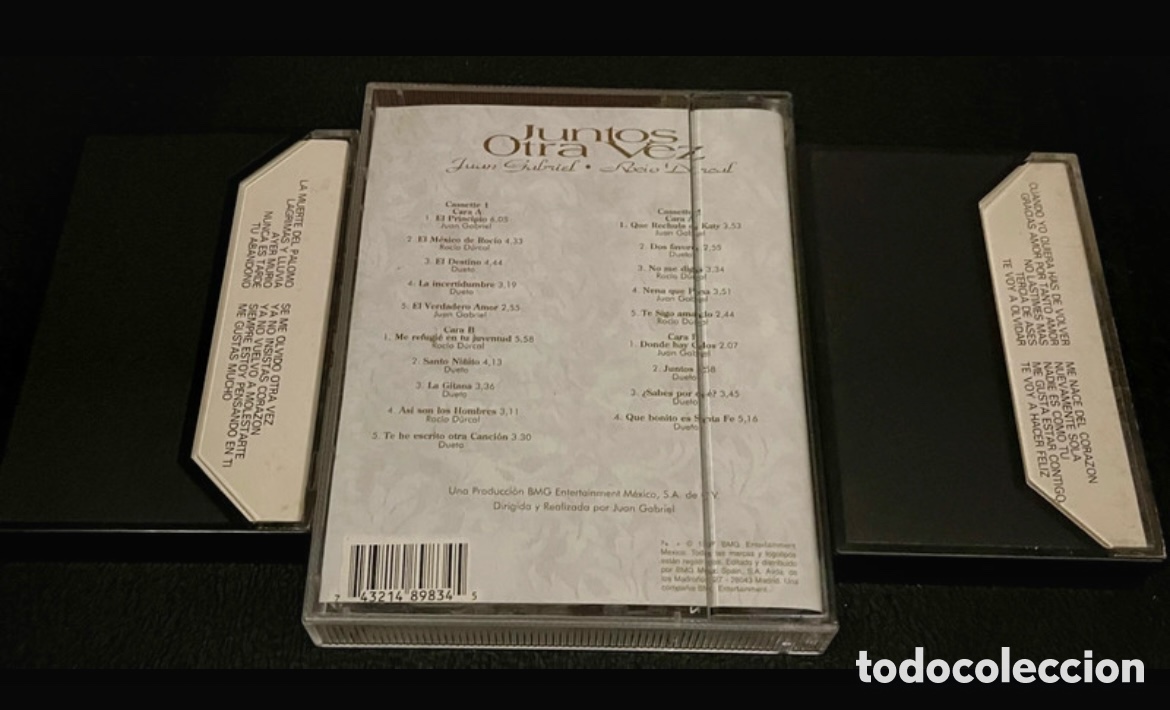 Casetes antiguos: Lote cintas cassettes &ldquo;Rocio Durcal&rdquo; - Foto 2