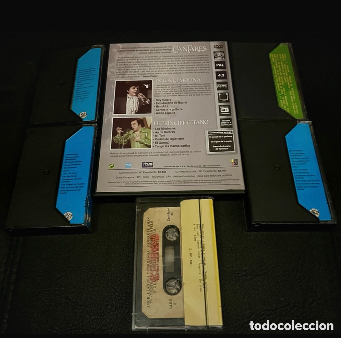 Casetes antiguos: Lote cintas cassettes &ldquo;Antonio Molina&rdquo; - Foto 2