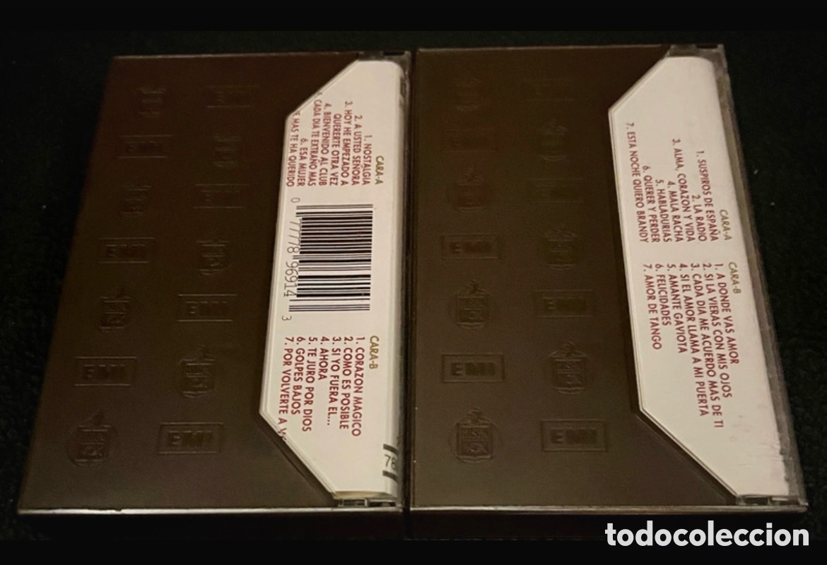 Casetes antiguos: Lote cintas cassettes &ldquo;Dyango&rdquo; - Foto 2