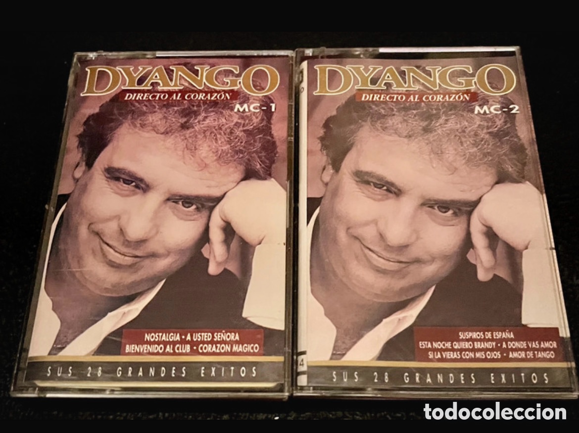 Casetes antiguos: Lote cintas cassettes &ldquo;Dyango&rdquo; - Foto 1