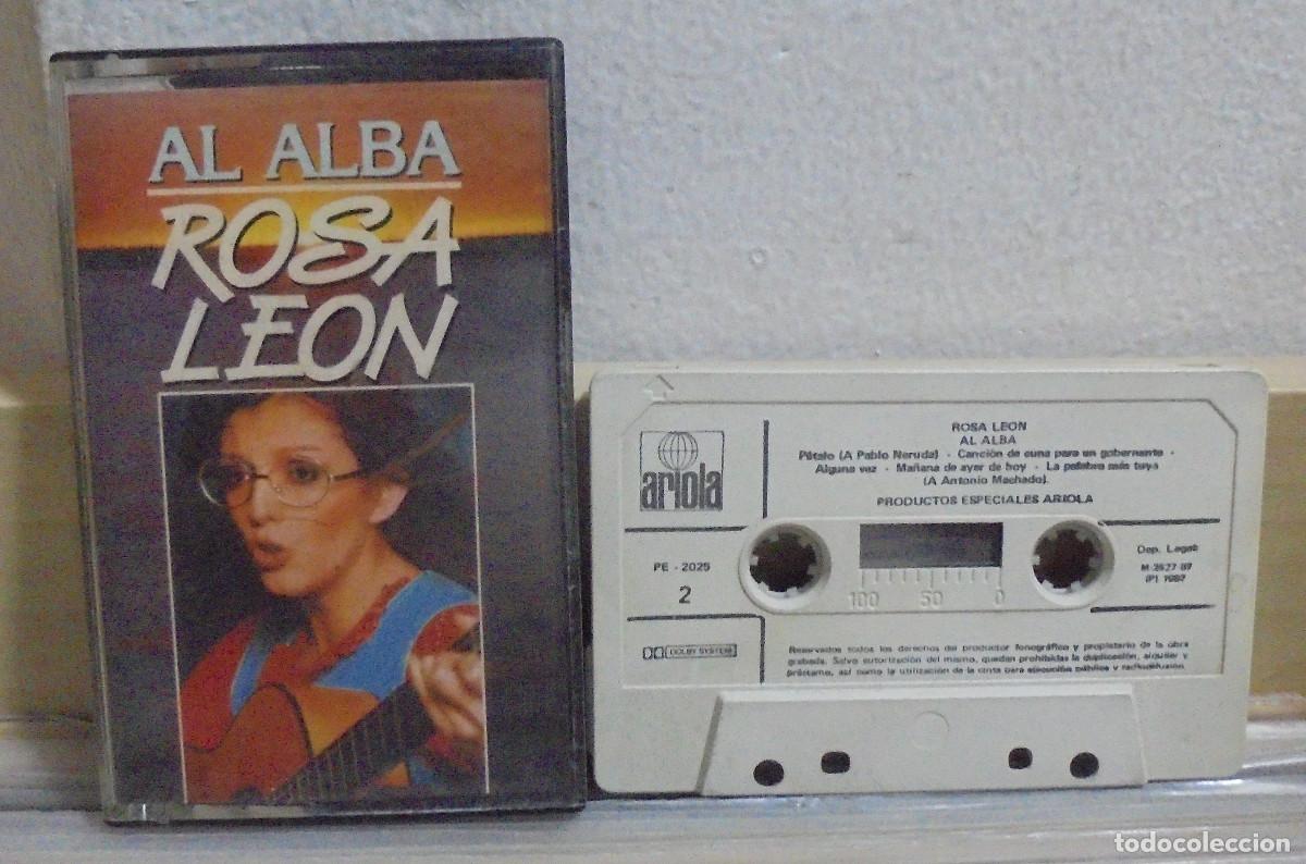 Casetes antiguos: Rosa Le&oacute;n. Al alba -- Casete - Foto 1