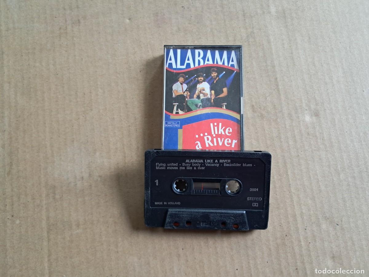 Casetes antiguos: ALABAMA - LIKE A RIVER CASETE - Foto 1