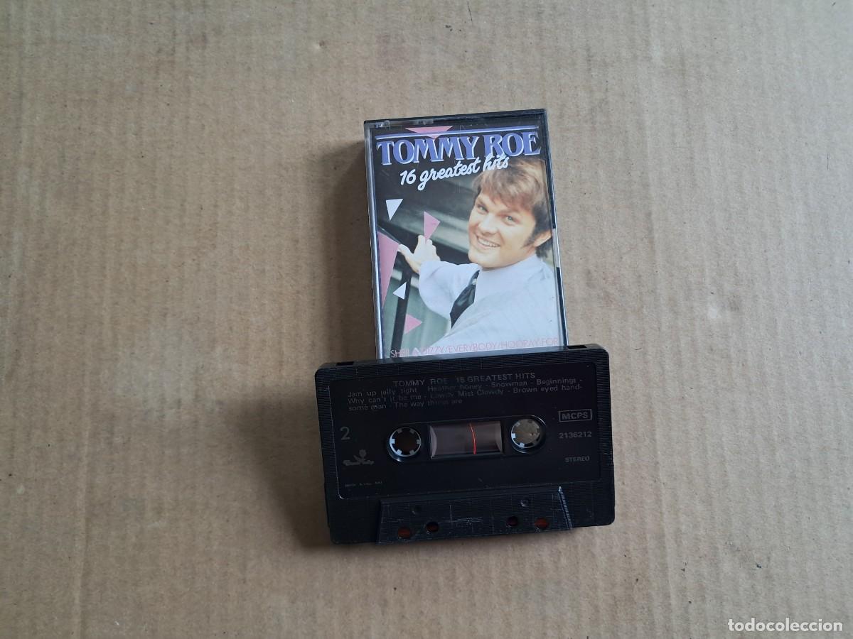 Casetes antiguos: TOMMY ROE - 16 GREATEST HITS CASETE - Foto 1