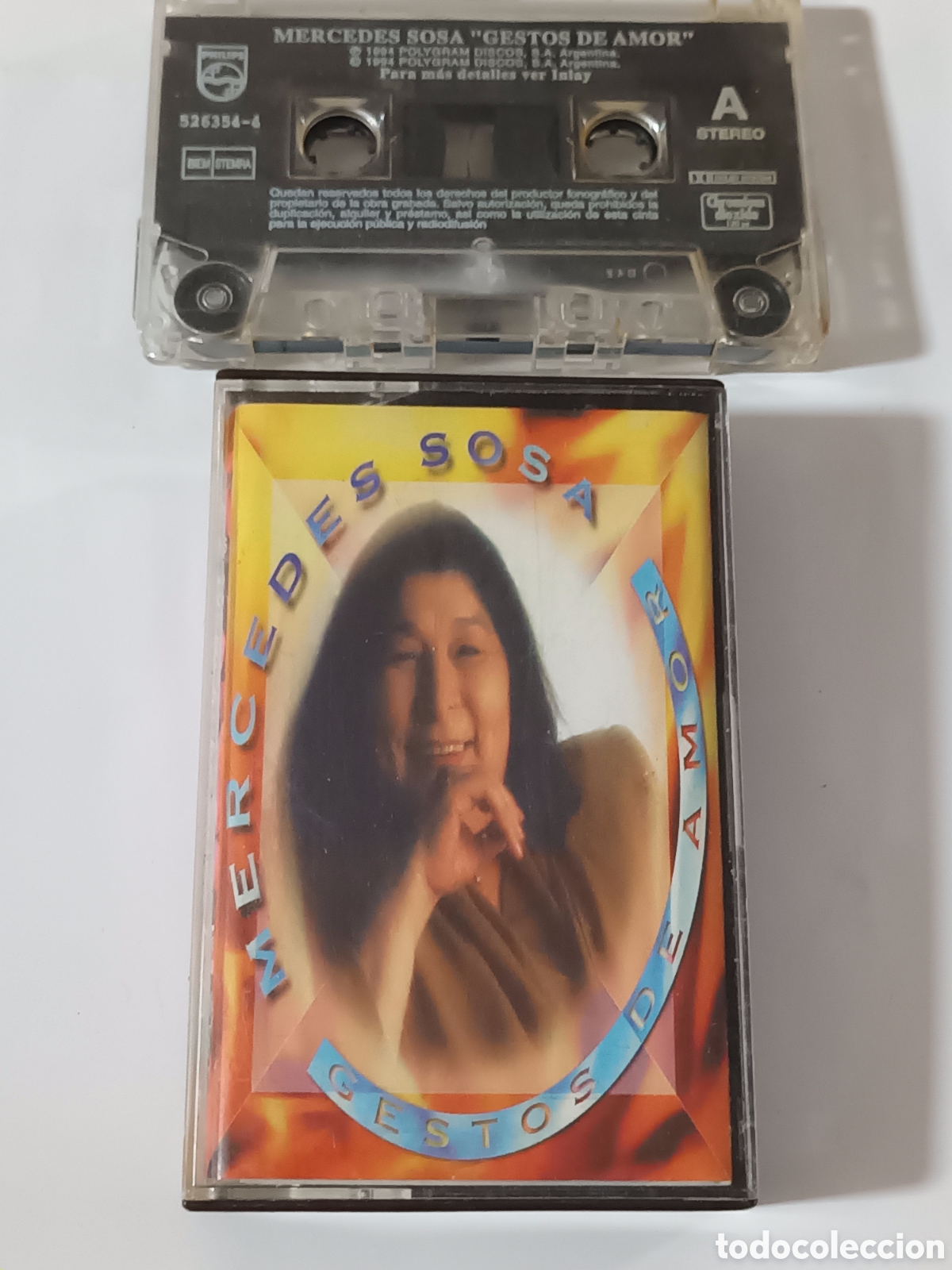 Casetes antiguos: Mercedes sosa cassete