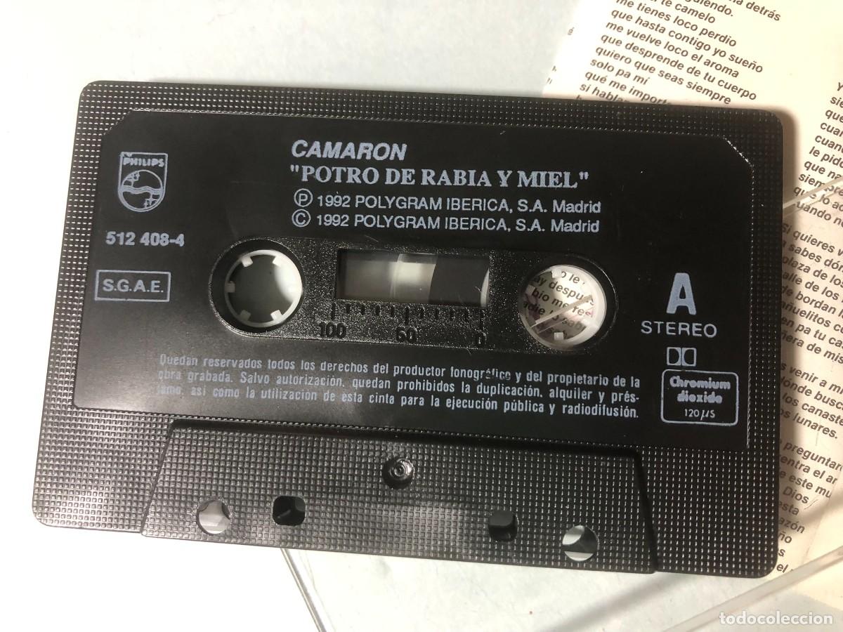 Casetes antiguos: CAMARON &ndash; Potro de rabia y miel &ndash; NUEVO - Foto 3
