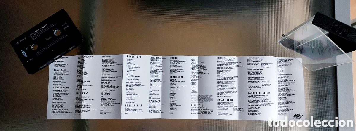 Casetes antiguos: Cassette Judas Priest &rdquo;Jugulator &rdquo; - Foto 5