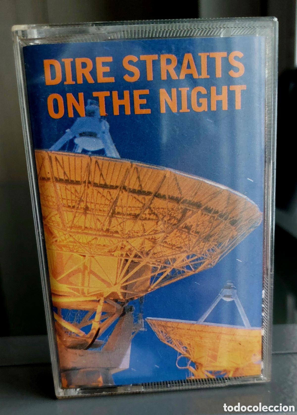 Casetes antiguos: Cassette Dire Straits &rdquo;On The Night &rdquo;. - Foto 1