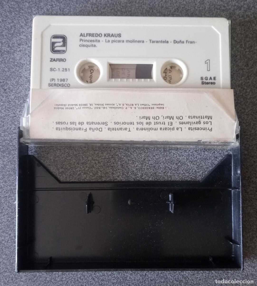 Casetes antiguos: Casete Alfredo Kraus - Foto 3